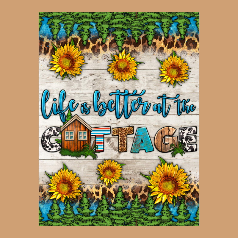Life Is Better At The Cottage Air Freshener Vintage Tee by HRA Design Shop | Teevron