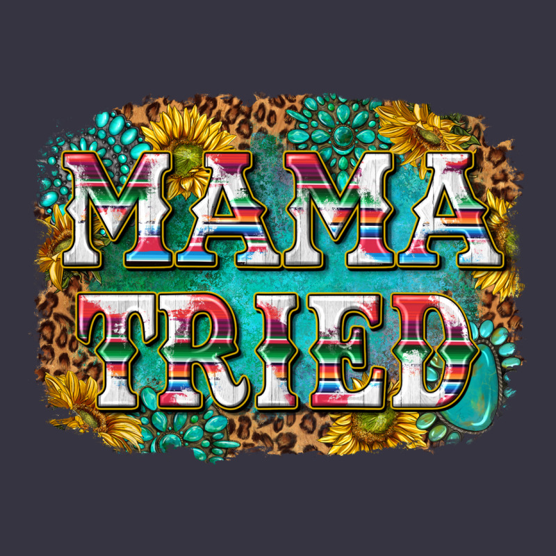 Western Mama Tried With Sunflowers And Gemstone Vintage Hoodie by texasbilliewilder | Teevron