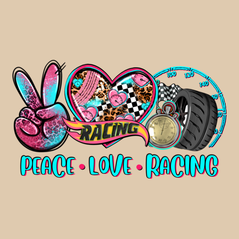 Peace Love Racing Classic Tee by AdoDesignShop | Teevron