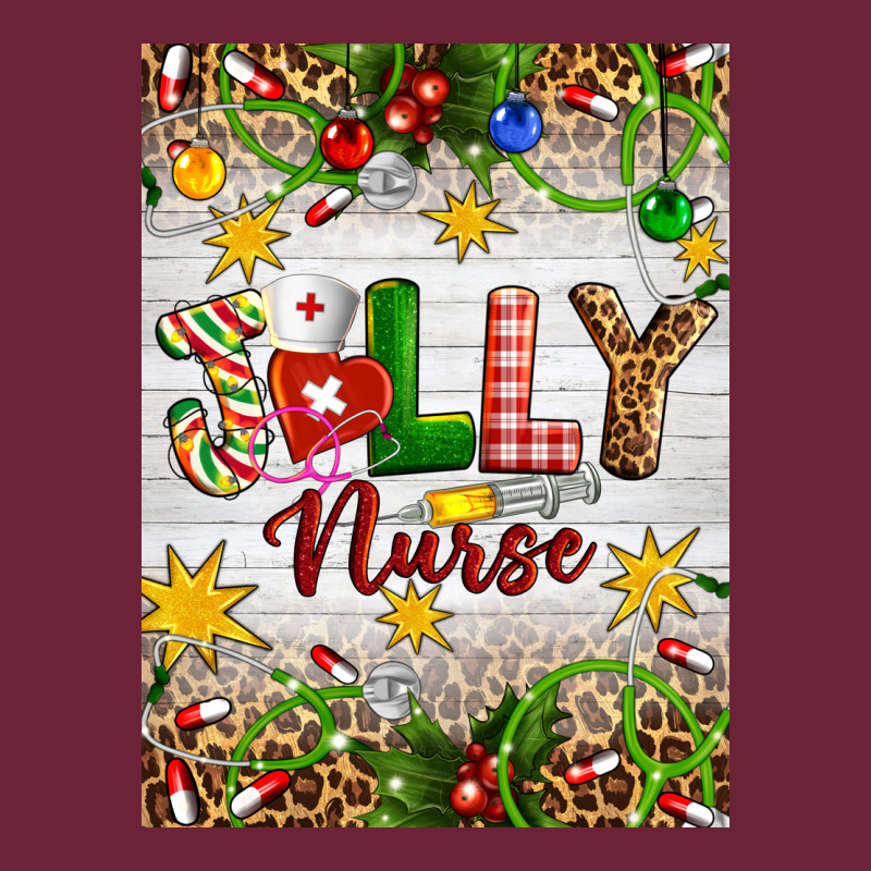 Christmas Jolly Nurse Long Sleeve Tee by Artiststas | Teevron