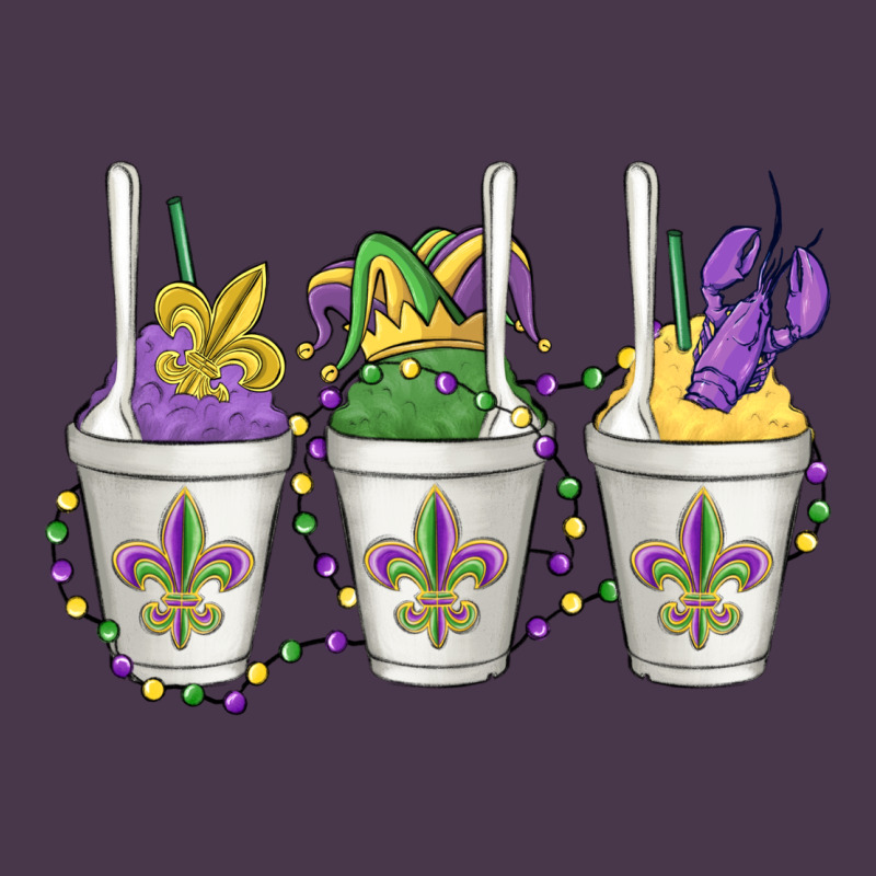 Mardi Gras Snowballs Heavyweight Hoodie by MaliasSmallBusiness | Teevron