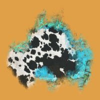 Cowhide Turquoise Patch Premium Hoodie | Teevron