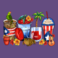 Puerto Rico Coffee Cups Vintage Hoodie | Teevron
