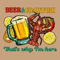 Beer&crawfish That's Why I'm Here Vintage Tee | Teevron