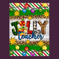 Christmas Jolly Teacher Long Sleeve Tee | Teevron