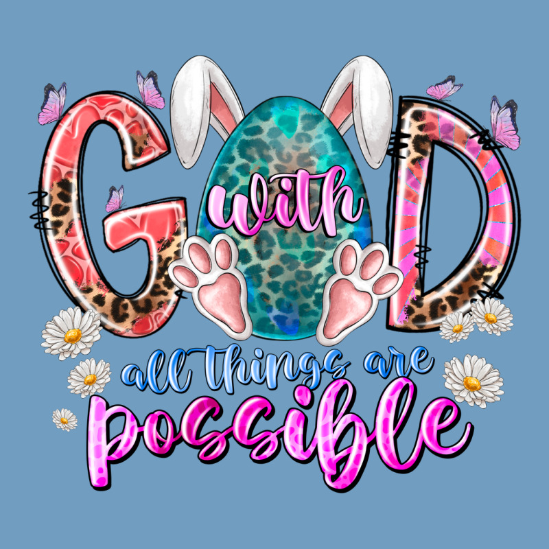 With God All Things Are Possible Urban Heavy Tee by RacoonDesign | Teevron