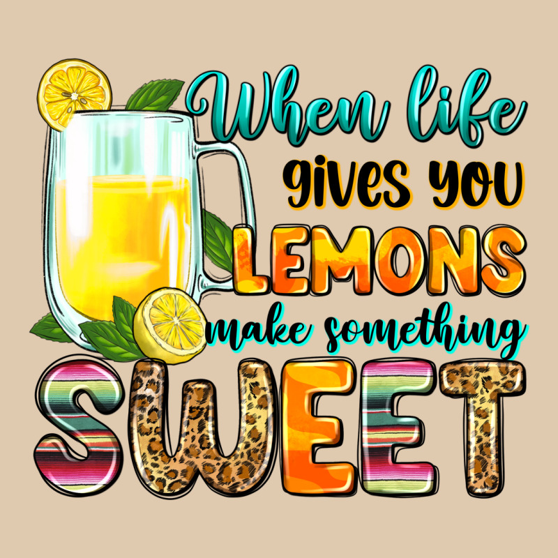 When Life Gives You Lemons Make Someting Sweet Heavyweight Sweatshirt by Zillion Design Studio | Teevron