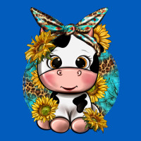 Cute Cow With Sunflower And Leopard Urban Hoodie | Teevron
