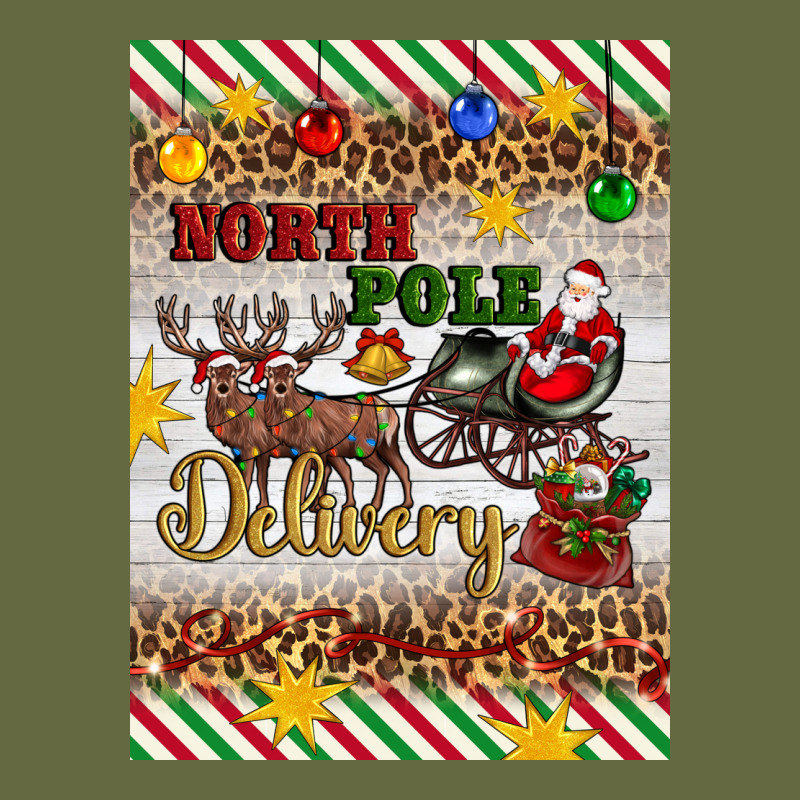 Christmas North Pole Delivery Long Sleeve Tee by Artiststas | Teevron
