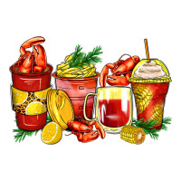 crawfish coffee cups | Teevron