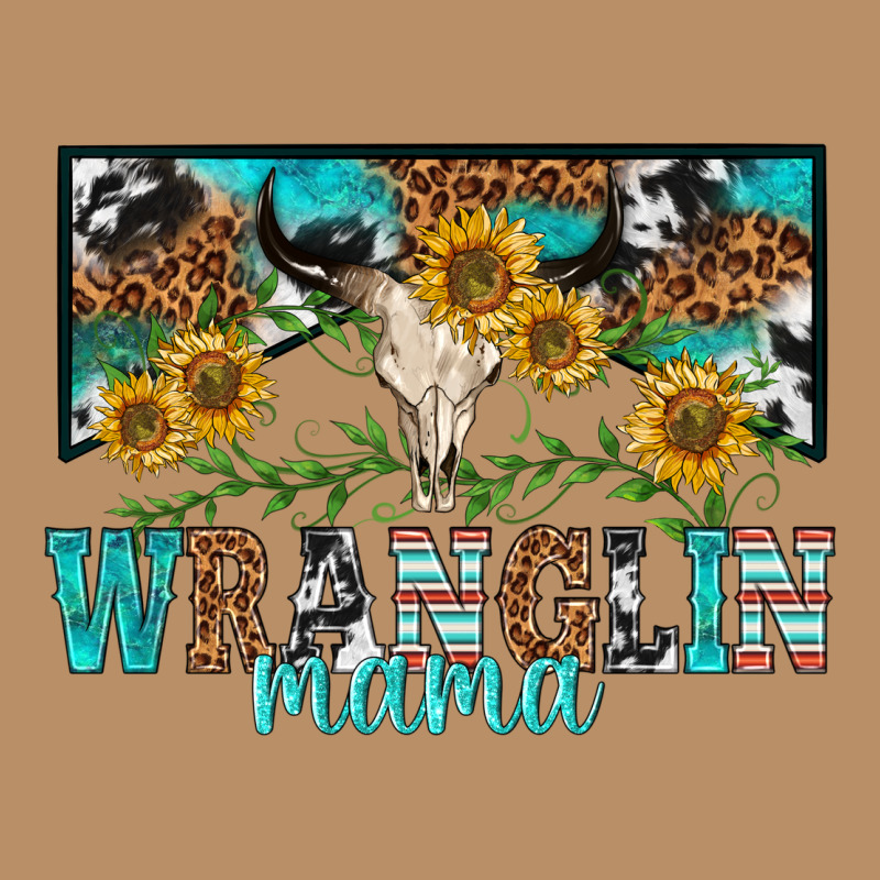 Wranglin Mama Vintage Hoodie by texasbilliewilder | Teevron