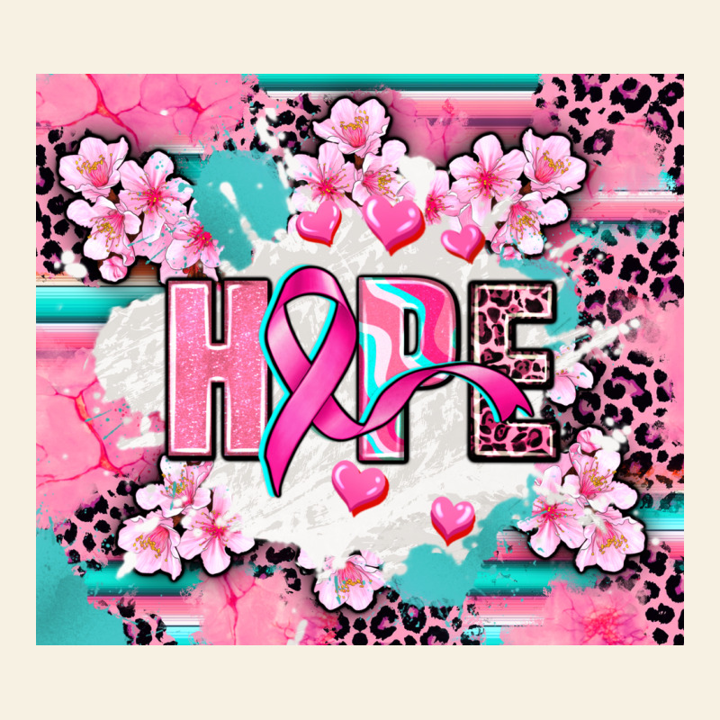 Hope Breast Cancer Vintage Tee by AdoDesignShop | Teevron