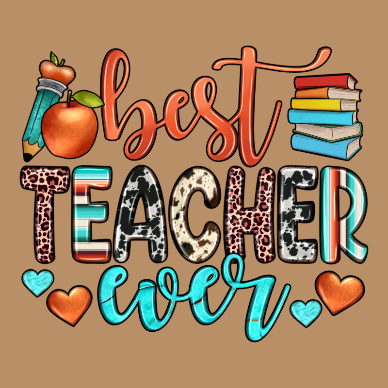Best Teacher Ever Vintage Hoodie by JahusDesignShop | Teevron