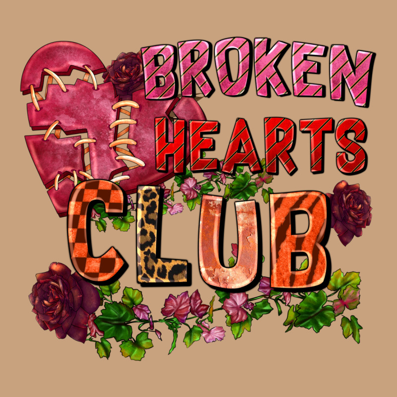 Broken Heart Club Vintage Tee by FaDigitalArtStudio | Teevron