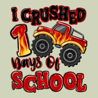 I Crushed 100 Days Of School Monster Truck Heavyweight Hoodie | Teevron
