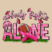 Football Nobody Fights Alone Heavyweight Sweatshirt | Teevron