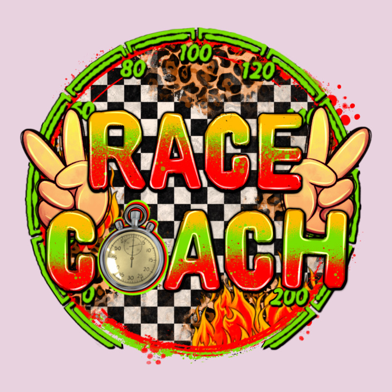 Race Coach  With Leopard And Peace Hand Classic Tee by AdoDesignShop | Teevron