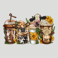 Cows Coffee Cups Zipper Hoodie | Teevron