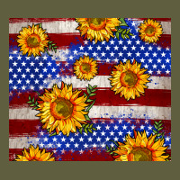 4th Of July Usa Flag Sunflower 20oz Tumbler Vintage Tee | Teevron