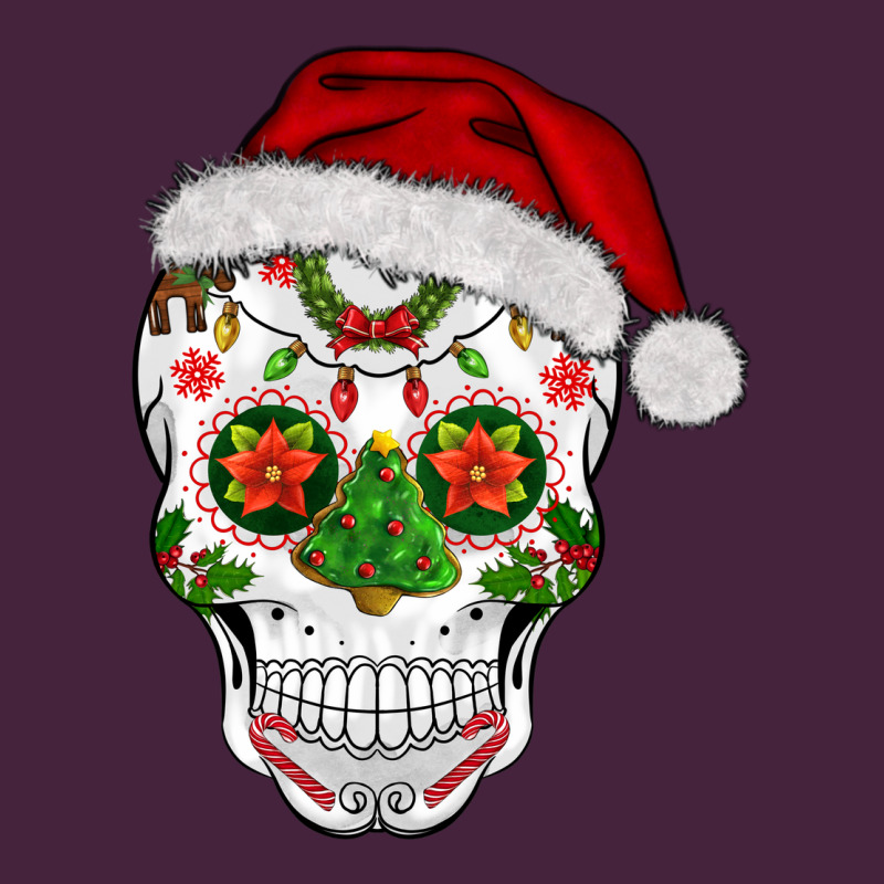 Sugar Skull  Christmas Premium Tee by BarkalooDesign | Teevron