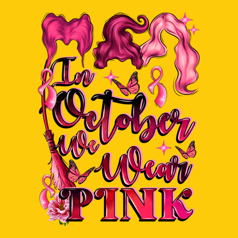 In October We Wear Pink Premium Hoodie by LillyAllenDesigns | Teevron