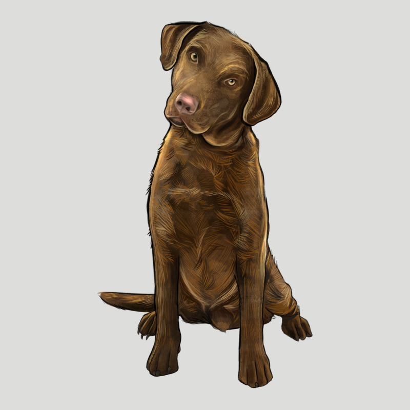 Chesapeake Bay Retriever Zipper Hoodie by LillyAllenDesigns | Teevron