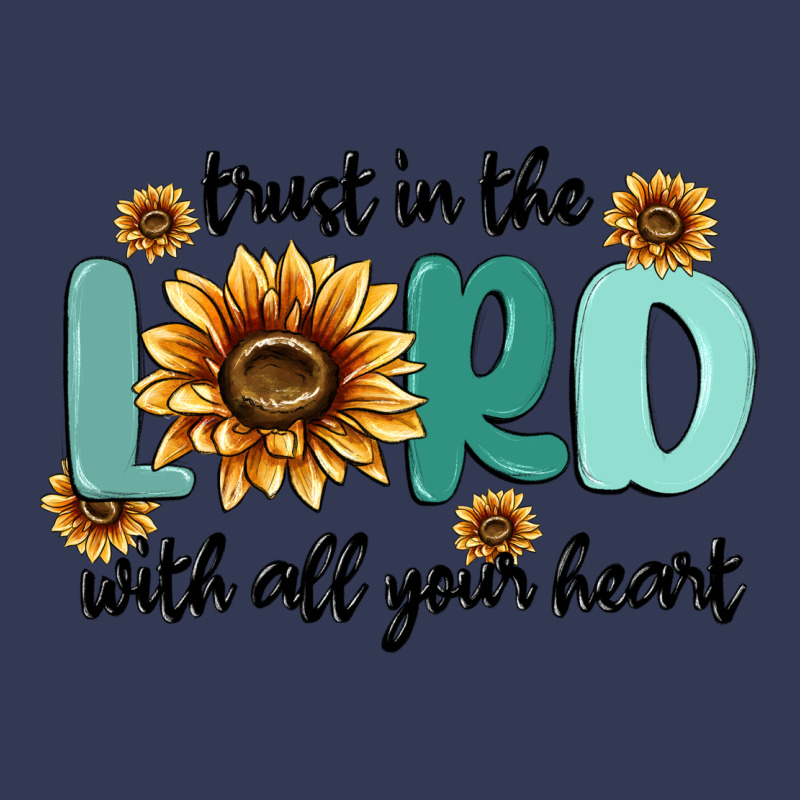 Trust In The Lord With All Your Heart Heavyweight Hoodie by MaliasSmallBusiness | Teevron