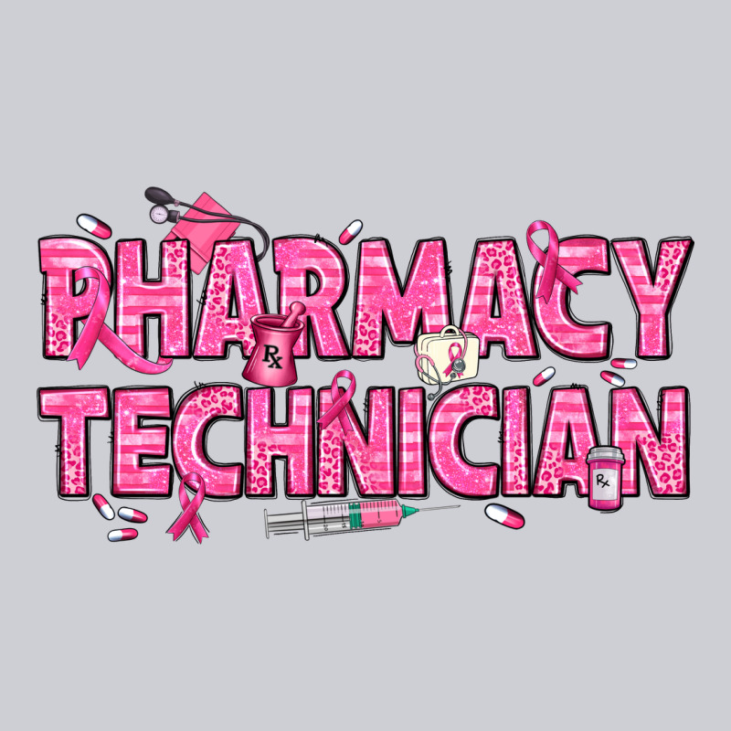 Breast Cancer Pharmacy Technician Heavyweight Sweatshirt by texasbilliewilder | Teevron
