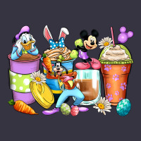 Easter Cartoon Characters Coffee Cups Vintage Hoodie | Teevron