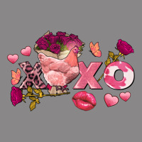 Chicken Valentine's Day Xoxo Vintage Tee | Teevron