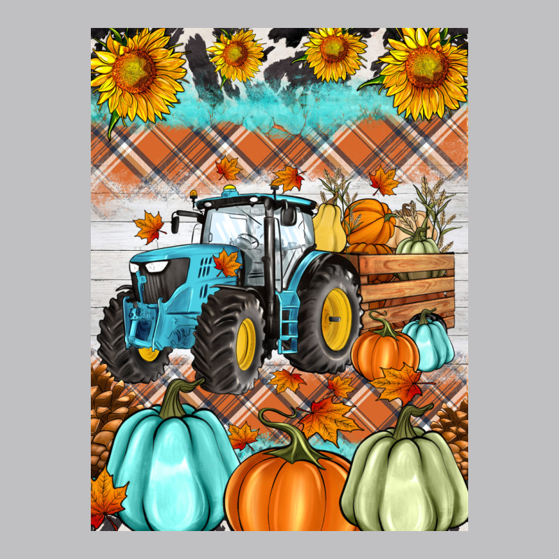 Fall Farm Tractor Air Freshener Long Sleeve Tee by Artiststas | Teevron