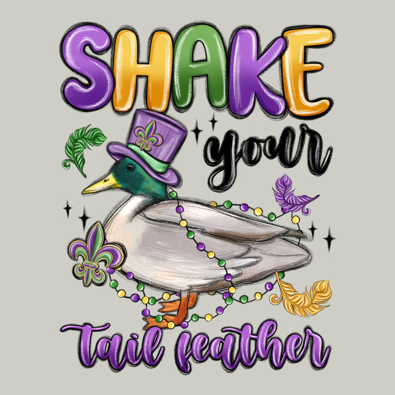 Shake Your Tail Feather Mardi Gras Heavyweight Hoodie by MaliasSmallBusiness | Teevron