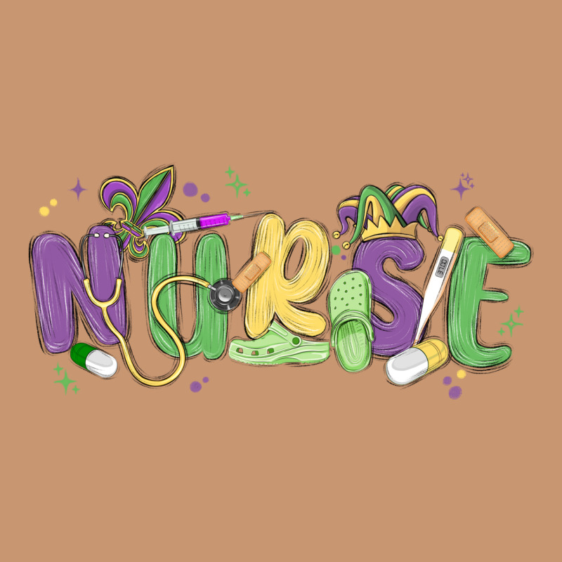 Nurse Mardi Gras Heavyweight Hoodie by MaliasSmallBusiness | Teevron
