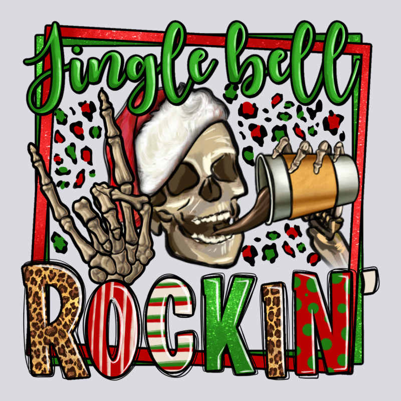 Jingle Bell Rockin Skeleton Christmas Zipper Hoodie by Jasminsmagicworld | Teevron