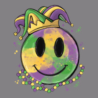 Smiley Face Mardi Gras Heavyweight Hoodie | Teevron