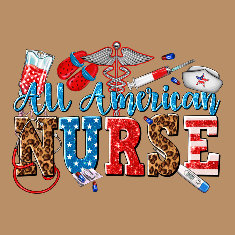 All American Nurse Vintage Hoodie by texasbilliewilder | Teevron