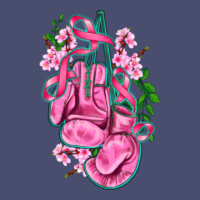 Cancer Boxing Gloves With Ribbon Vintage Tee by AdoDesignShop | Teevron
