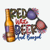 Red White Beer And Boozed Urban Heavy Tee | Teevron