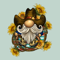 Cowboy Gnome Sunflower Rope Zipper Hoodie | Teevron