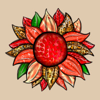 Strawberry Sunflower Heavyweight Sweatshirt | Teevron