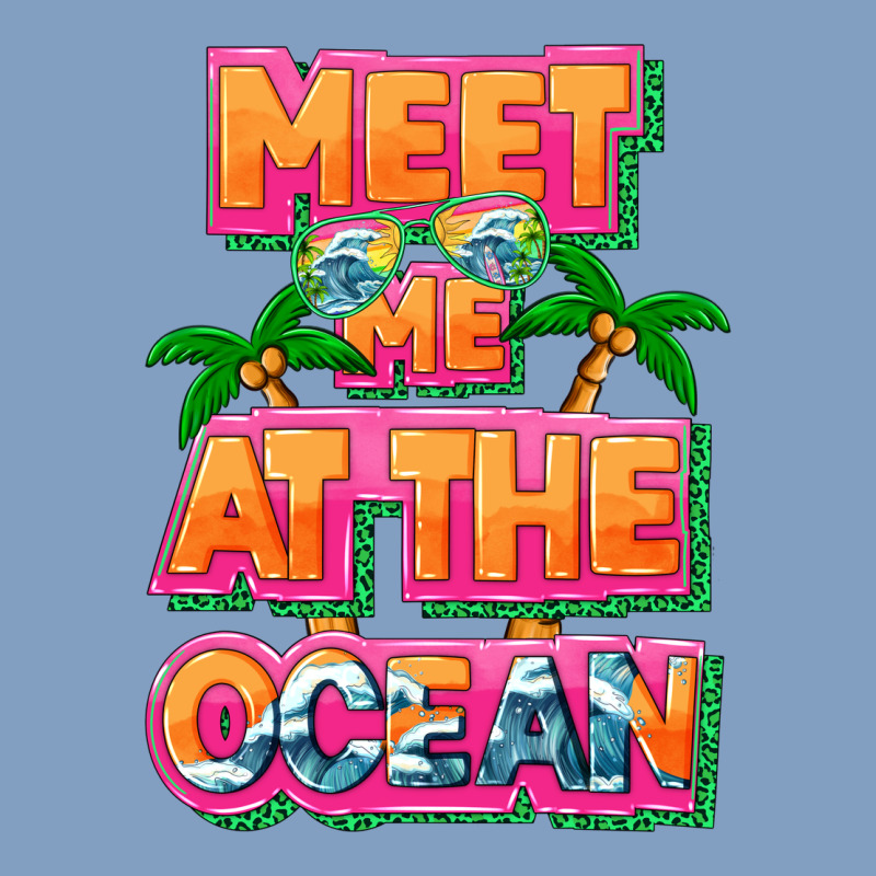Meet Me At The Ocean Summer Urban Hoodie by NancyCooperArtShop | Teevron