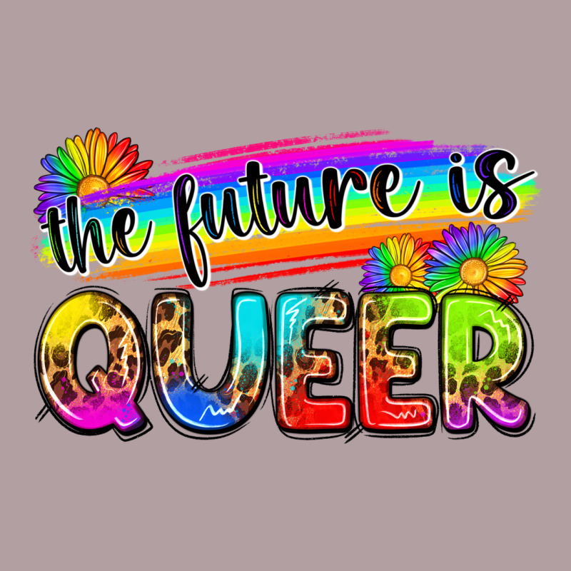 The Future Is Queer Vintage Hoodie by Zillion Design Studio | Teevron