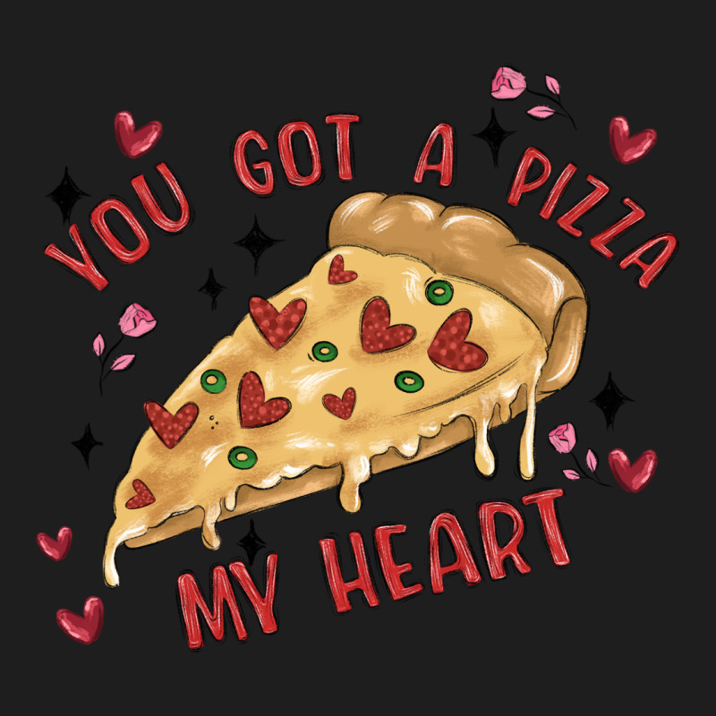 You Got A Pizza My Heart Heavyweight Hoodie by MaliasSmallBusiness | Teevron