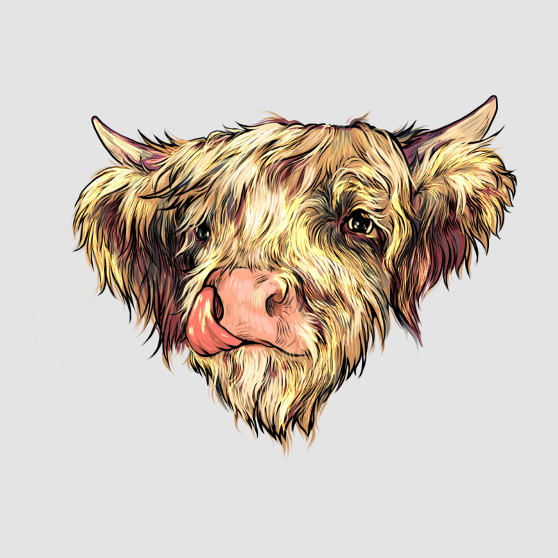 Scottish Cow Premium Sweatshirt by NancyCooperArtShop | Teevron