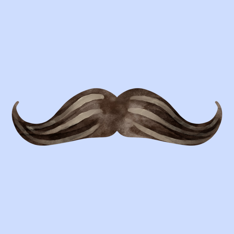 Brown Moustache Fa Element Urban Heavy Tee by FaDigitalArtStudio | Teevron