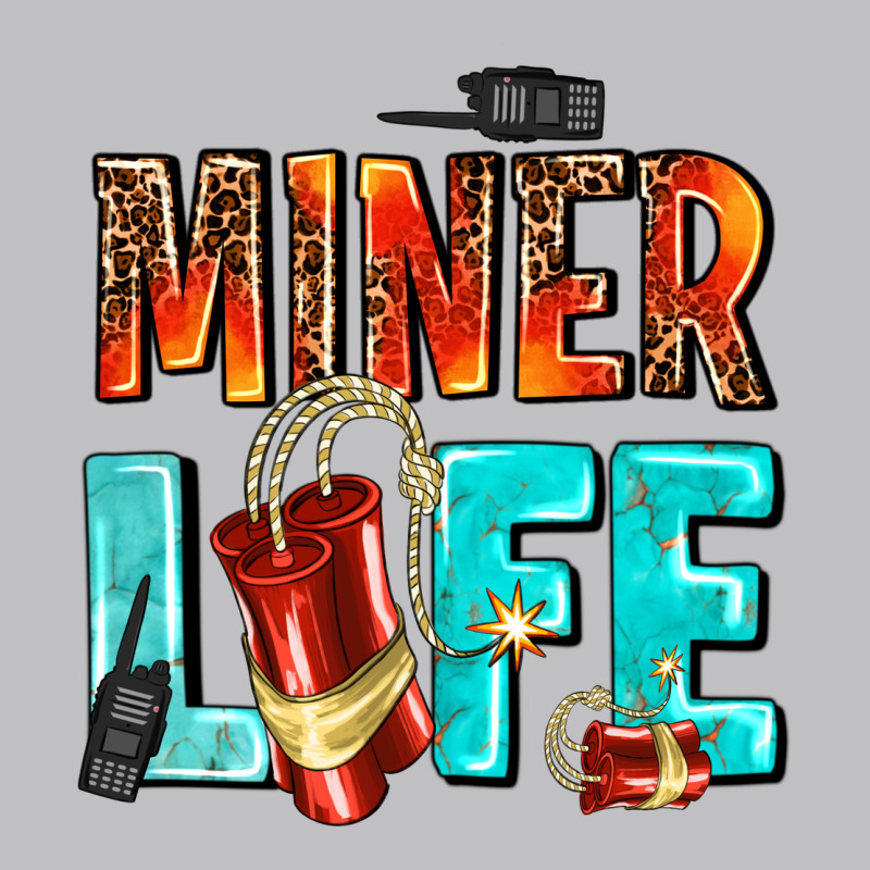 Miner Life Long Sleeve Tee by AdoDesignShop | Teevron