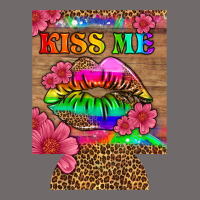 Lgbtq Kiss Me  Can Cooler Urban Heavy Tee | Teevron