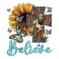 believe leopard cross sunflower butterfly | Teevron