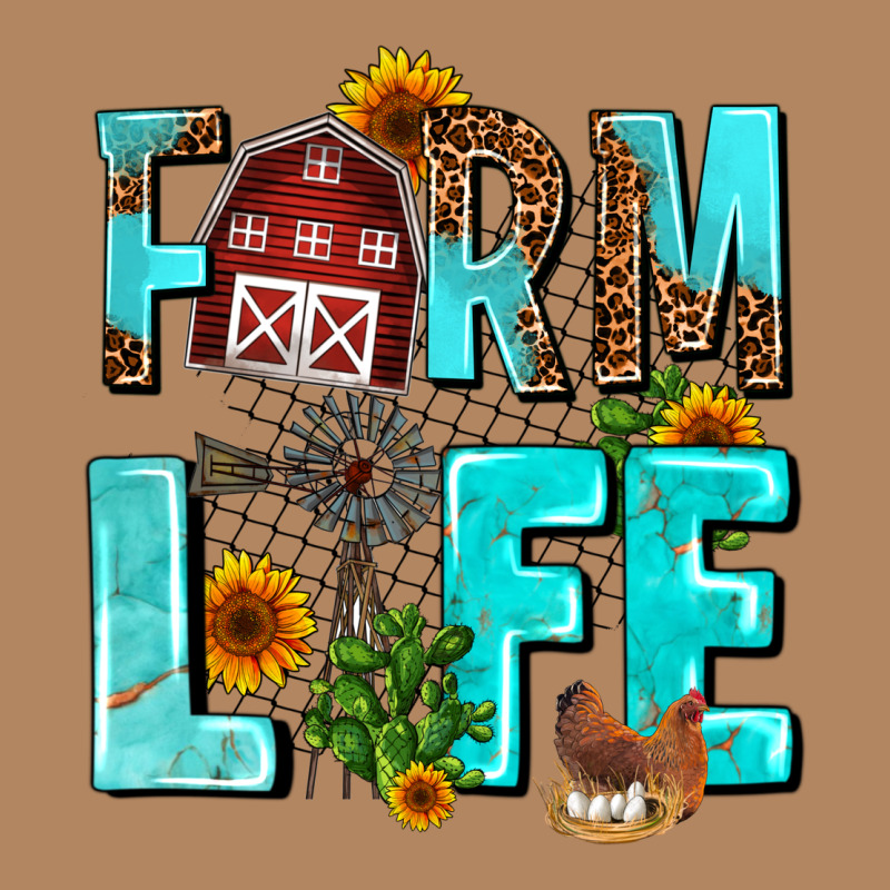 Farm Life Long Sleeve Tee by AdoDesignShop | Teevron