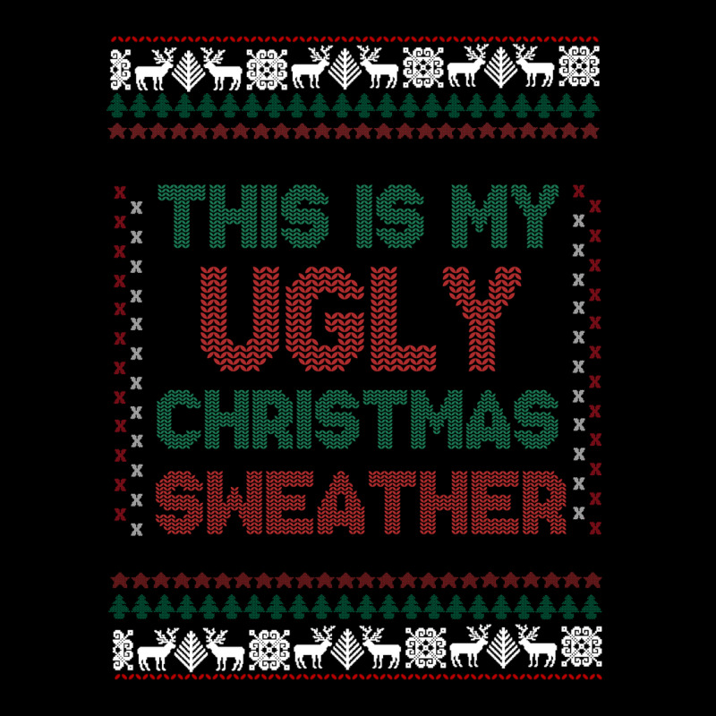 This Is My Ugly Christmas Premium Sweatshirt by MaliasSmallBusiness | Teevron